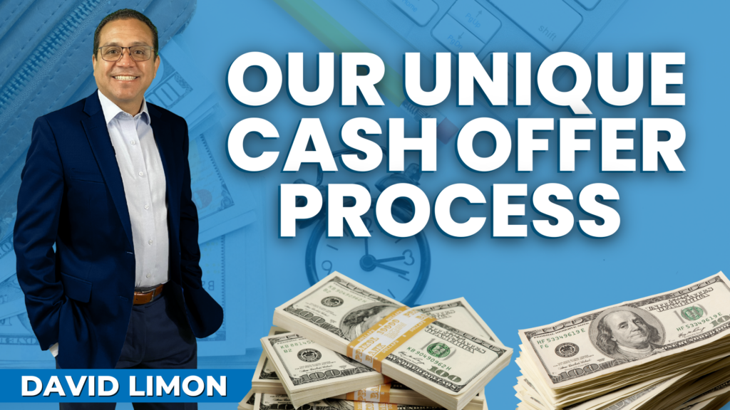 Cash Offers are Legit and Better. Your Home Selling Pros - David Limon Team